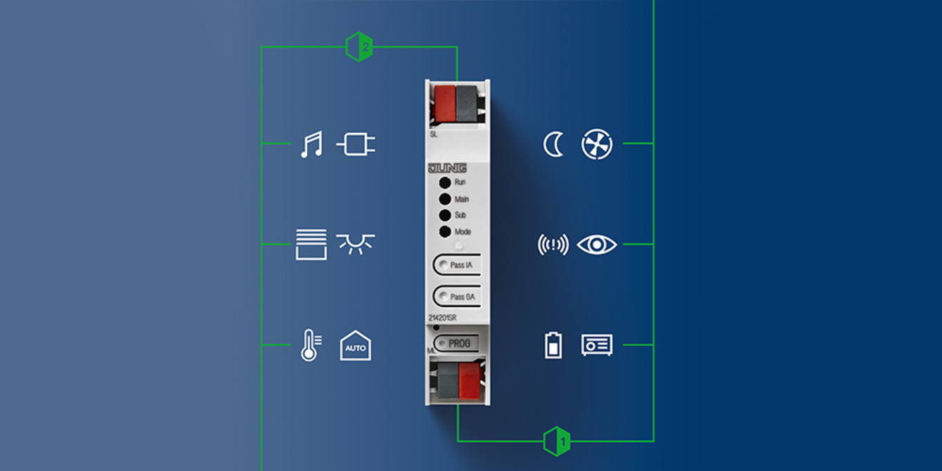 KNX Bereichs- und Linienkoppler bei EAB Elektro-Anlagen-Bau GmbH in Waltershausen